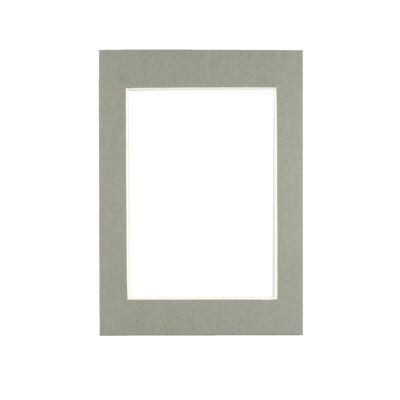 Supporto per foto Nicola Spring per cornice 5 x 7 | Formato foto 4 x 6 - Grigio