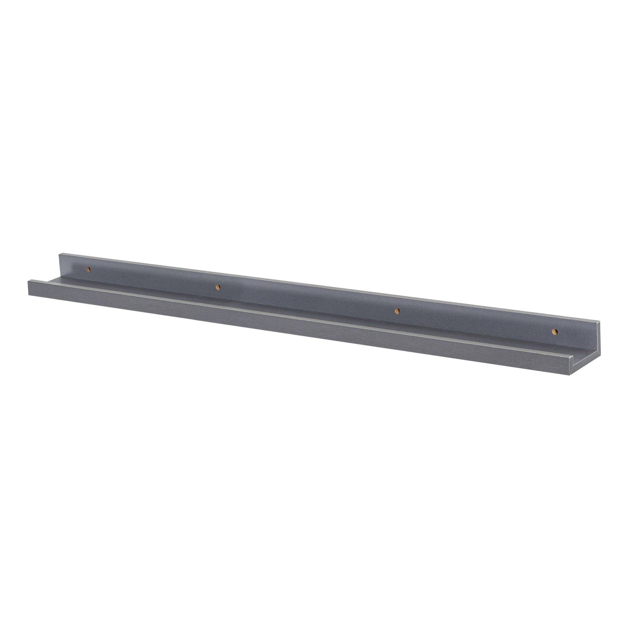 Harbour Housewares 91.5cm Floating Picture Ledge - Grey
