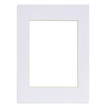Nicola Spring Support photo pour cadre 8 x 10" | Taille photo 5 x 7" - Blanc 1