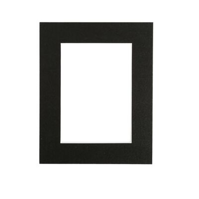 Nicola Spring Soporte para cuadros para marco de 8 x 10 | Tamaño de foto 5 x 7 - Negro