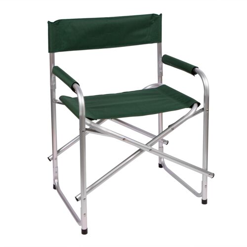 Folding Aluminium Directors Chair - By Redwood