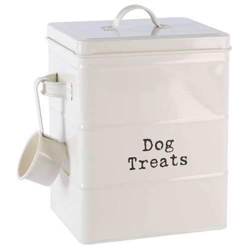 Harbour Housewares Vintage Metal Dog Treats Canister