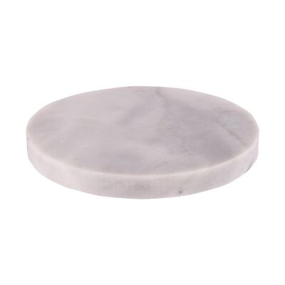Sottobicchiere rotondo in marmo - 10 cm - di Argon Tableware
