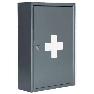 Industrial Medicine Cabinet - 45 x 12 x 30cm - by Harbour Housewares