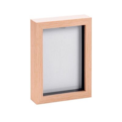 Nicola Spring Box Photo Frame - 5x7 - Light Wood