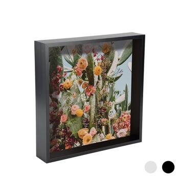 Cadre Photo Boîte Profonde Nicola Spring - 10 x 10 - Noir 1
