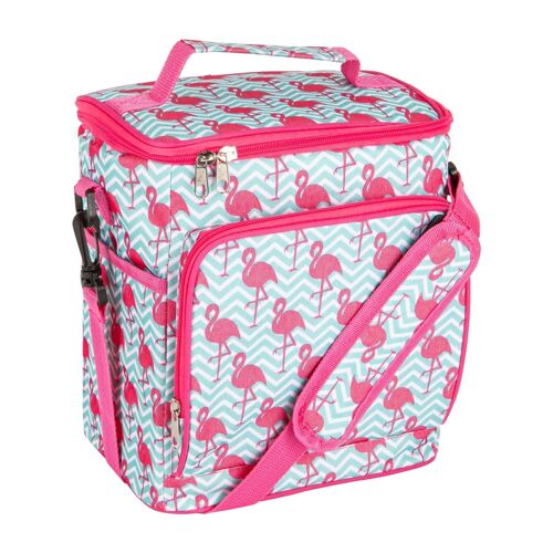 Nicola Spring Insulated Cooler Bag - Flamingo