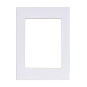 Nicola Spring Support photo pour cadre 5 x 7" | Taille photo 4 x 6" - Blanc 1