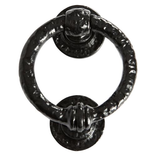 Rustic Door Knocker - H145mm - Black