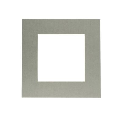 Nicola Spring Bilderhalterung für 10 x 10 Rahmen | Fotogröße 6 x 6 – Grau