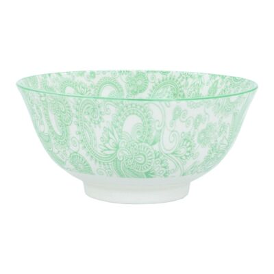 Nicola Spring Printed Cereal Bowl - Paisley