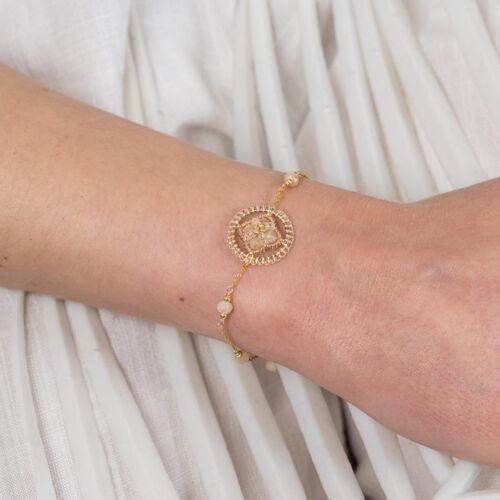 Armband CALLA Beige