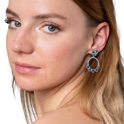 Earrings OLIVIA Blue