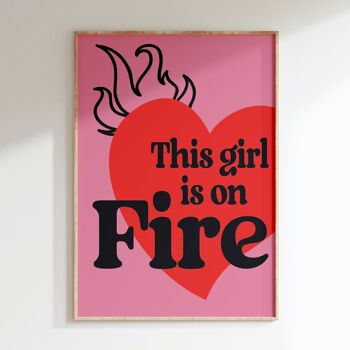 Affiche THIS GIRL IS ON FIRE 3