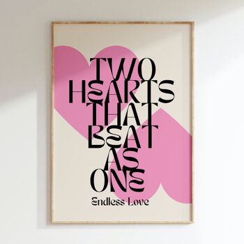 Affiche TWO HEARTS THAT BEAT AS ONE 1