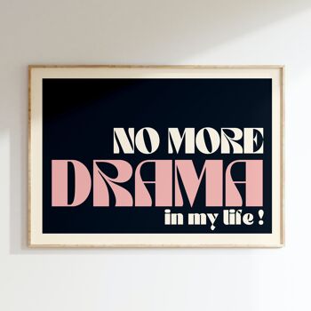 Affiche  NO MORE DRAMA 9