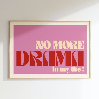 Affiche  NO MORE DRAMA 13