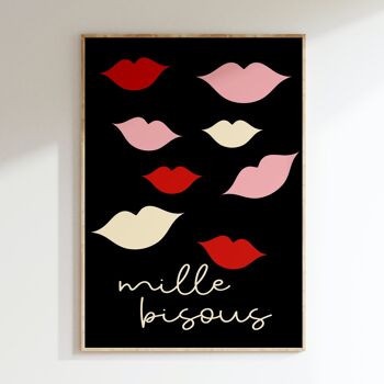 Affiche MILLE BISOUS 1