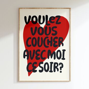 Affiche VOULEZ VOUS COUCHER 4