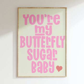 Affiche YOU'RE MY BUTTERFLY 5