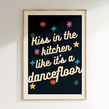 Affiche KISS IN THE KITCHEN 1