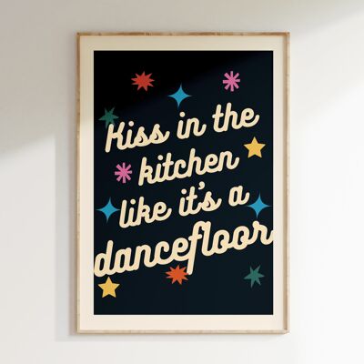 Affiche KISS IN THE KITCHEN