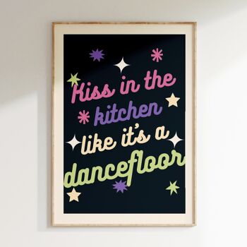 Affiche KISS IN THE KITCHEN 3