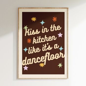 Affiche KISS IN THE KITCHEN 4