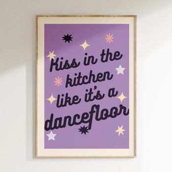 Affiche KISS IN THE KITCHEN 5