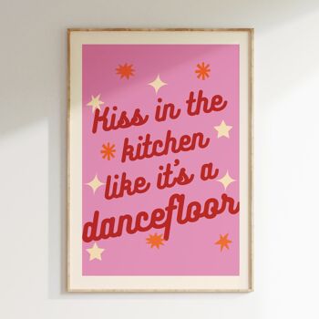 Affiche KISS IN THE KITCHEN 6