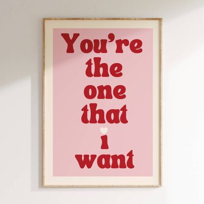 Poster YOU ARE THE ONE