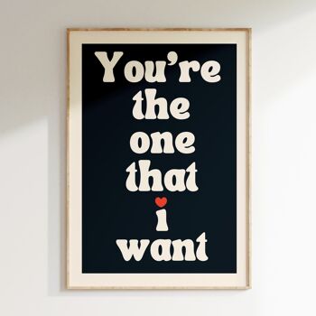 Affiche YOU ARE THE ONE 6