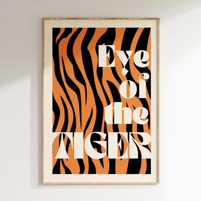 AUGE DES TIGER-Poster