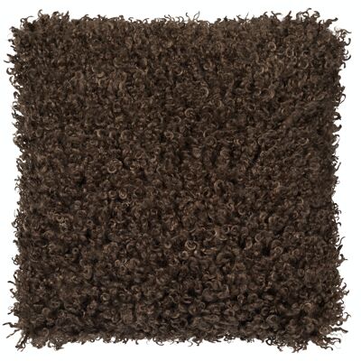 Wooly cushion_Brown