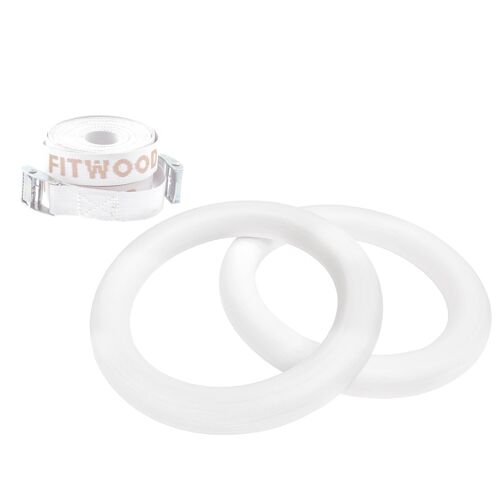 ULPU MINI gym rings - White / White straps