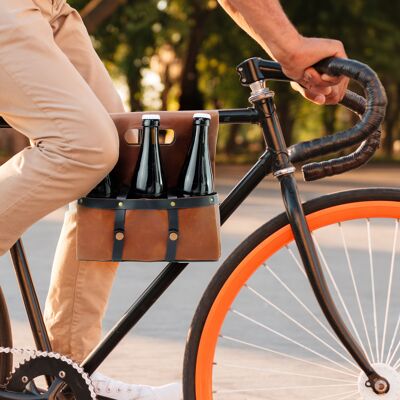 Pack de six vélos en simili cuir