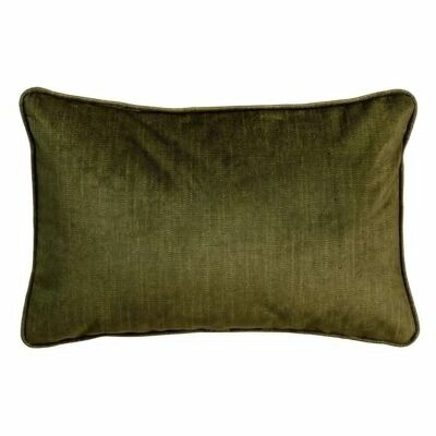 GREEN VELVET CUSHION DECORATION TS607112