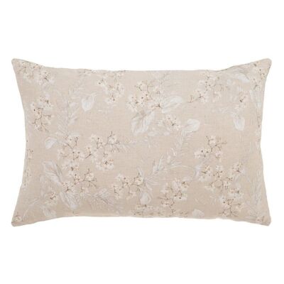 COTTON-POLYESTER FLOWER CUSHION TS600818