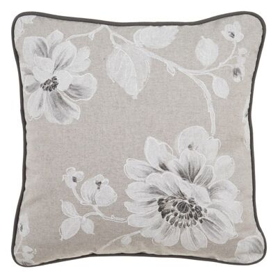 COTTON-POLYESTER FLOWER CUSHION TS600849