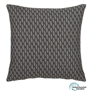COTTON-POLYESTER LEAVES CUSHION TS600927