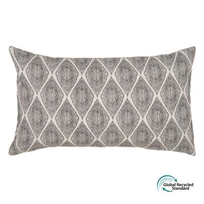 COTTON-POLYESTER GEOMETRIC CUSHION TS600929