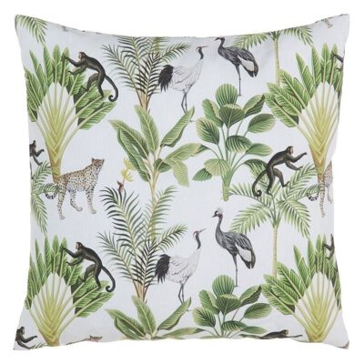 COTTON-POLYESTER JUNGLE CUSHION TS604934