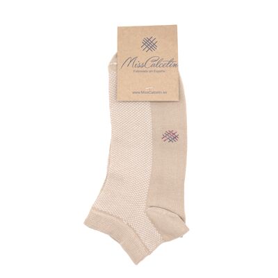 Chaussettes Miss Partridge Eye Faggio-Camel