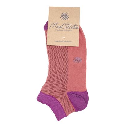 Miss Scarlet-Barsa Partridge Eye Ankle Socks