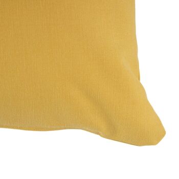 MOUTARDE COUSSIN COTON TEXTILE/MAISON TS601063 3