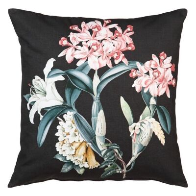 TURQUOISE ORCHID DECORATION CUSHION TS604939
