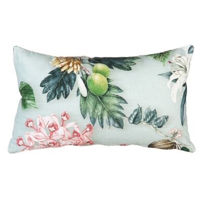 TURQUOISE ORCHID DECORATION CUSHION TS604947