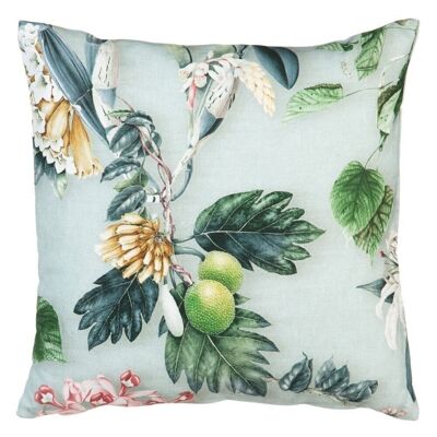 TURQUOISE ORCHID DECORATION CUSHION TS604948