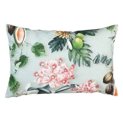 TURQUOISE ORCHID DECORATION CUSHION TS604949