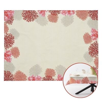 CORAL RESIN DECORATION TABLECLOTH TS604974